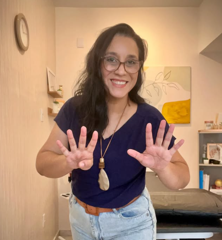 Dra. Bárbara Costa, Fisioterapeuta de Rio de Janeiro, aluno da primeira turma do curso taVNS na Prática Clínica